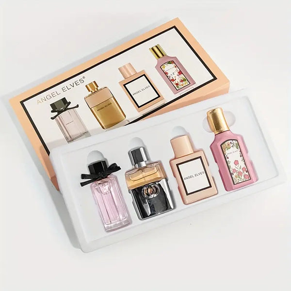 Women's Perfume Set, 4 Bottles - Versatile Fragrances
