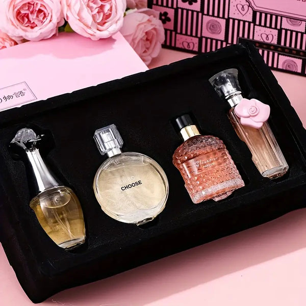 25ml perfume set, Women's perfume spray, fresh and lasting cedar fragrance,