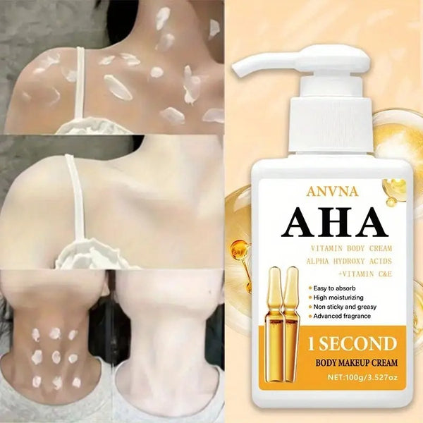 AHA Cream That Brightens Your Skin in Just One Minute,